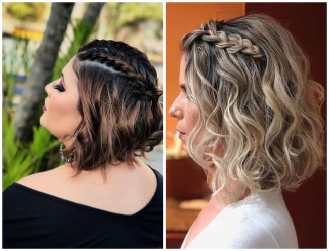 penteado lateral cabelo cacheado casamento