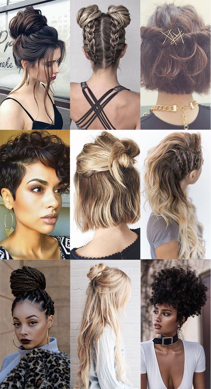 penteado no cabelo cacheado