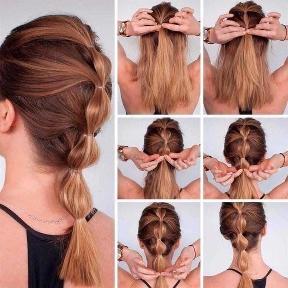 penteados para cabelo médio fáceis