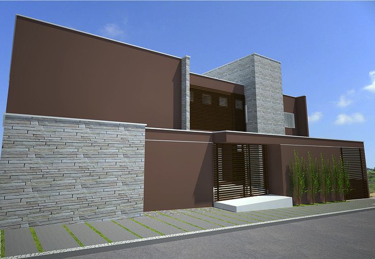 estilos de fachada residencial