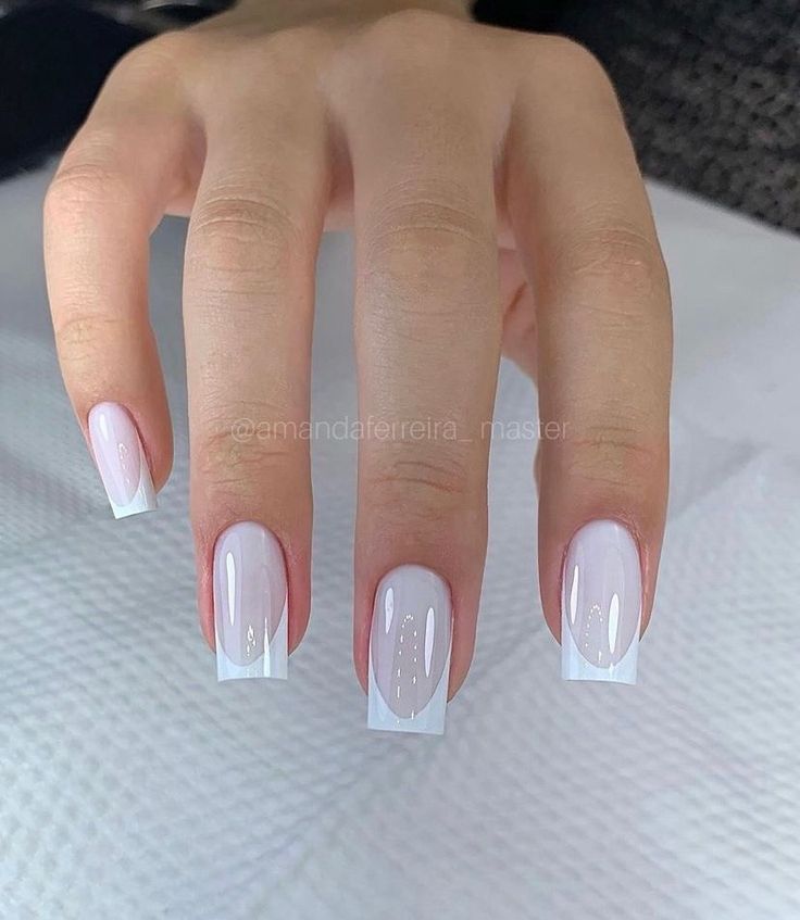 unhas brancas para dia a dia